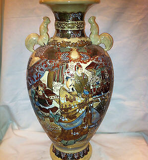 VASO IN CERAMICA GIAPPONESE DEI PRIMI DEL '900 - CERAMIC VASE JAPAN
