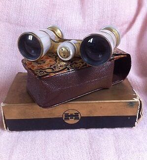 BINOCOLO TEATRO MADREPERLA '900 OPERA GLASSES '900 BUSCH MULTINETT