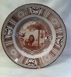 PIATTO IN PORCELLANA FINE '800 PORCELAIN PLAT 1890
