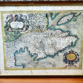 antique maps Istria antica cartina