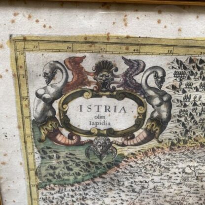 antique maps Istria antica cartina - immagine 7
