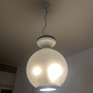 Big Chandelier 1970 Glass Lampadario Boule