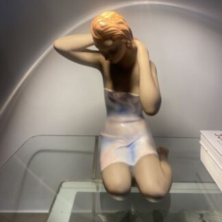 Sculpture Buste  woman ceramic italy CIA Manna sezione La Bertetti Torino