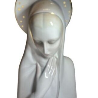 Ceramica Ronzan Busto Madonna Ceramica Epoca Anni ‘50 Firmata midcentury ceramic