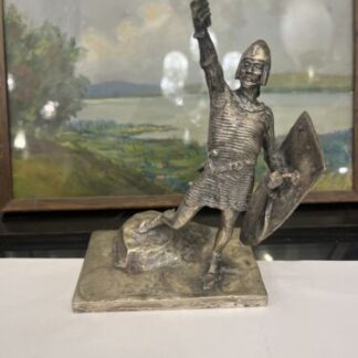 Sculpture Italian Armon Enrico Butti Silver Scultura Italy 1890