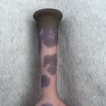 Vaso Cameo Émile Gallé Vase French Vaso  Flower Glass Gallé - immagine 11