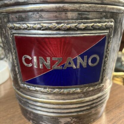 Ice Bucket Cinzano SIAP Argenterie Alessandria Italy Midcentury - immagine 3