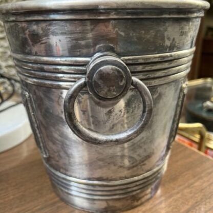 Ice Bucket Cinzano SIAP Argenterie Alessandria Italy Midcentury - immagine 5