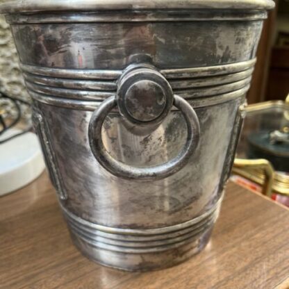Ice Bucket Cinzano SIAP Argenterie Alessandria Italy Midcentury - immagine 6