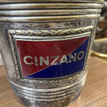 Ice Bucket Cinzano SIAP Argenterie Alessandria Italy Midcentury - immagine 7