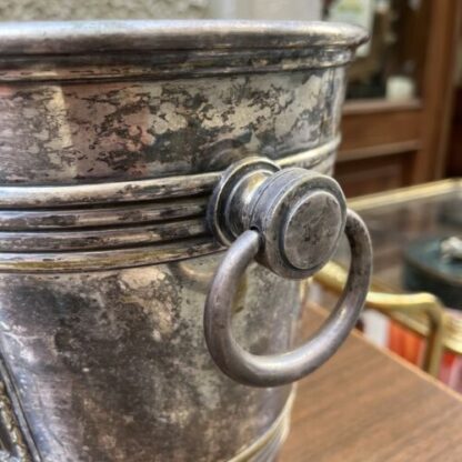 Ice Bucket Cinzano SIAP Argenterie Alessandria Italy Midcentury - immagine 9