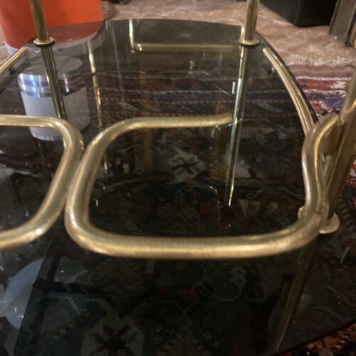 carello portavivande Midcentury Glass Drink Food Modernariato - immagine 7