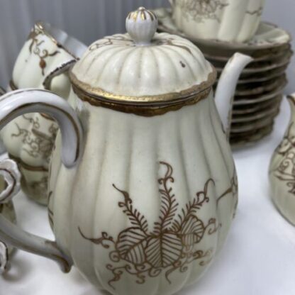 Tea Service Porcelain Antique Japanese Servizio Caffè Porcellana - immagine 17