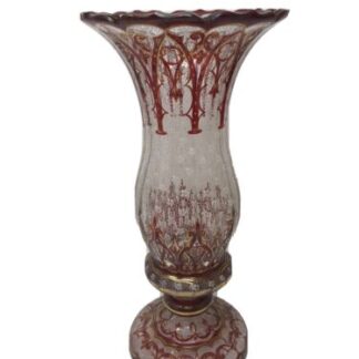 Big Glass Biedermeier Bicchiere Antico