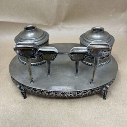 Antico Calamaio Silver  Calmaio  Inkwell - immagine 12