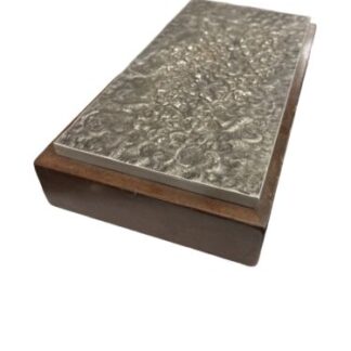 Scatola in legno  Anni’50 Midcentury Wood Box Italian Artist Bianca Garinei