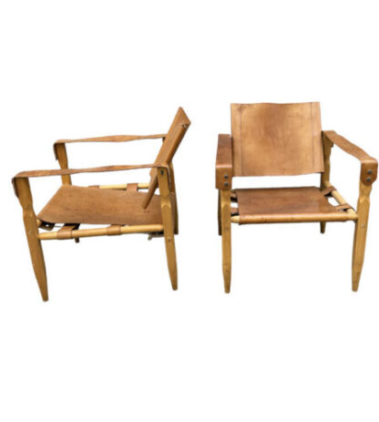 SEDIA DA SAFARI WILHELM KIENZLE   Midcentury Armchair
