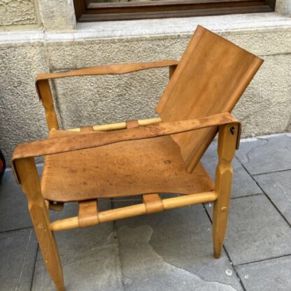 SEDIA DA SAFARI WILHELM KIENZLE   Midcentury Armchair - immagine 14