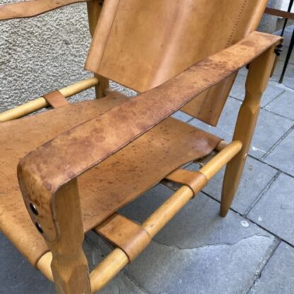 SEDIA DA SAFARI WILHELM KIENZLE   Midcentury Armchair - immagine 15