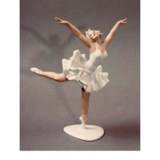 Ballerina Odette Ceramic Porcelain Danseuse