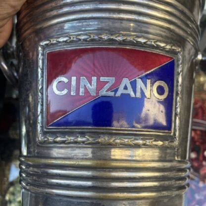 Secchiello MARTINI ARGENTO ghiaccio glassetta champagne 1920 SIAP ALESSANDRIA - immagine 12