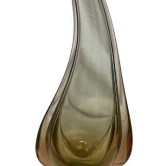 Sommerso Flavio Poli  per Seguso Midcentury Vaso Sommerso Seguso