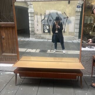 Consolle Mirror Borsani Midcentury Italy bedside tables Italy Design Specchio