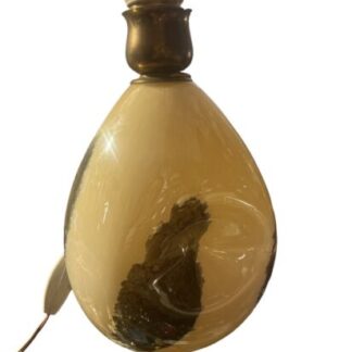 Table Lamp Murano Glass Midcentury Lamp