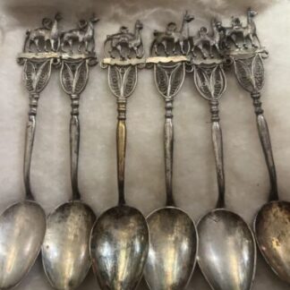 Cucchiaini Antique Venezia San Marco   teaapoons venice antique