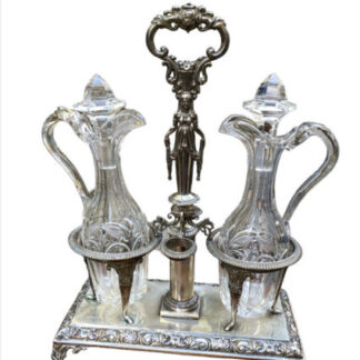 antica oliera argento antique cruet set