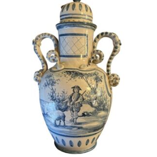 Vase Ceramic Midcentury Italy Vaso Ceramica