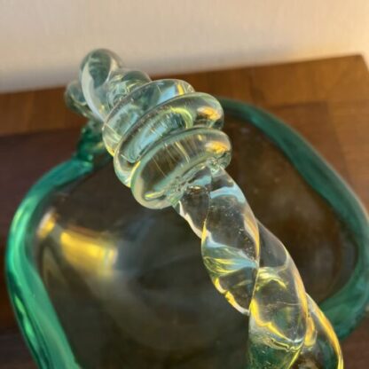 Cestino Flavio Poli per Seguso midcentury sommerso glass Basket - immagine 11