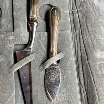 Set Coltelli Formaggio Silver Cheese Cutlery Italy - immagine 2