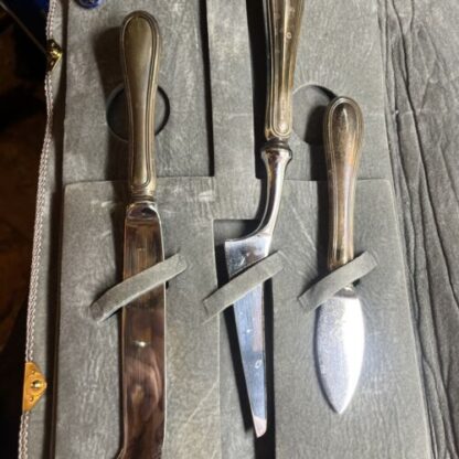 Set Coltelli Formaggio Silver Cheese Cutlery Italy - immagine 4