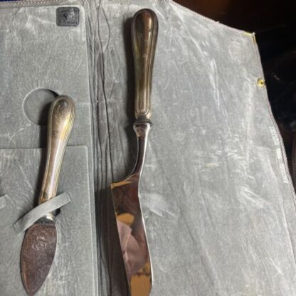 Set Coltelli Formaggio Silver Cheese Cutlery Italy - immagine 6