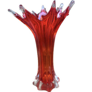 Seguso Murano Glass vase murano glass  Midcentury Seguso sommerso