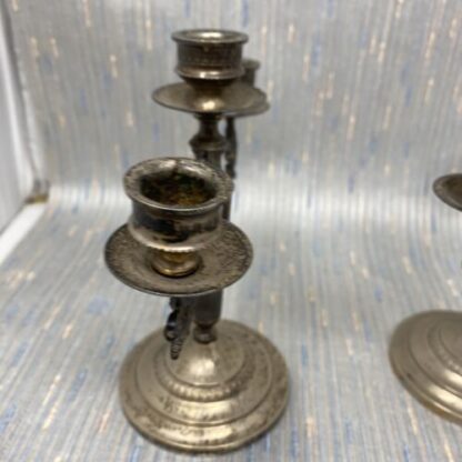 Midcentury  candelabra silver - immagine 8