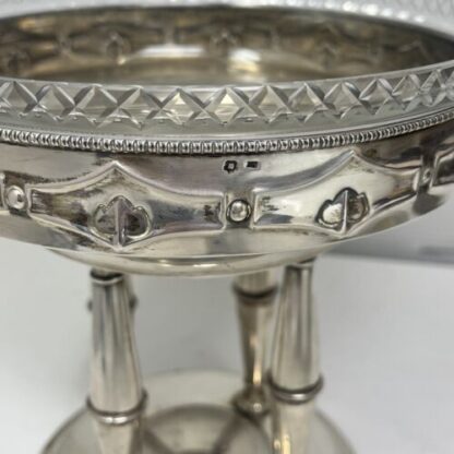 Antique Centerpiece Italy Silver  Centrotavola - immagine 13