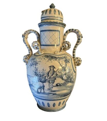 Vase Ceramic Midcentury Italy Vaso Ceramica