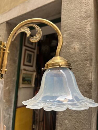 Liberty Pendant Bronze Austria. Lampadario Bronzo Dorato - immagine 4