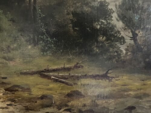 Antique Oiloncanvas. Antonio Rosé Trieste Otaly Peinter Pittura Italiana - immagine 8
