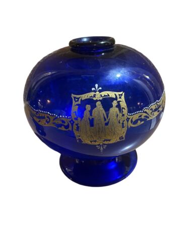 SAIAR murano Glass Vase Ferro Toso Italy Vaso Murano