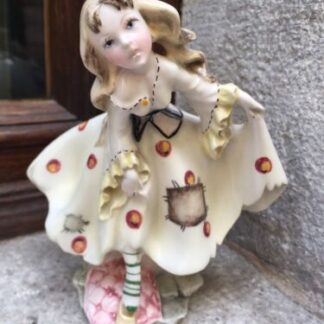 BAMBINA IN CERAMICA ANNI'50 FONTANINI ITALIAN CERAMIC LITTLE GIRL