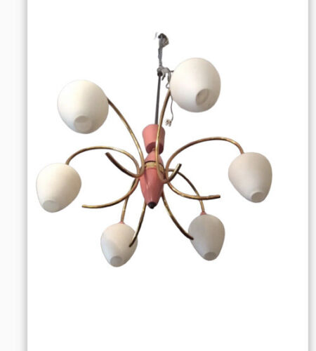 LAMPADARIO MODERNARIATO ROSA MIDCENTURY LIGHTING