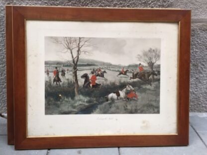 Stampa Antica Inglese  1900  Painted By G.D. Rowlandson Antique Printing HORSE