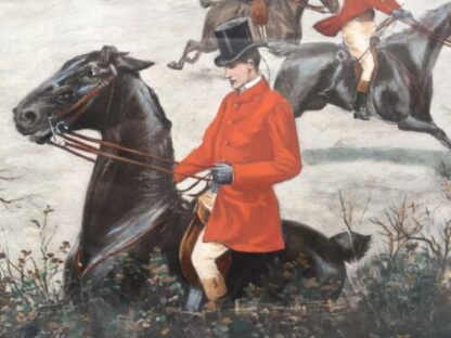 Stampa Antica Inglese  1900  Painted By G.D. Rowlandson Antique Printing HORSE - immagine 8