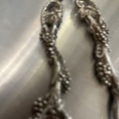 Antique Scissor Silver Italy  Forbici In Argento Uvaggio - immagine 10
