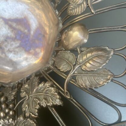 Antique Silver Centerpiece Centrotavola Frutta - immagine 18