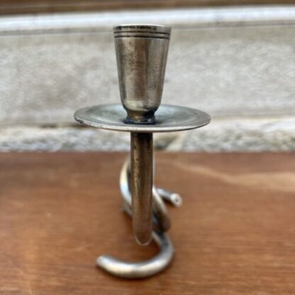Silver Candelabra 1930 Candelabro Intreccio Stile Gio Ponti - immagine 9