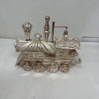 Antique Train Silver Filigrana Treno Antico Argento